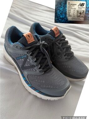 New Balance women’s  Gray and Blue RUN NYC Sneakers